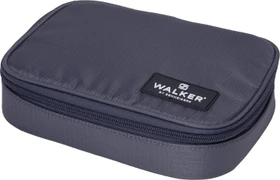 Schneiders Walker Wizzard School Pencil Box big Schlampermäppchen steel grey
