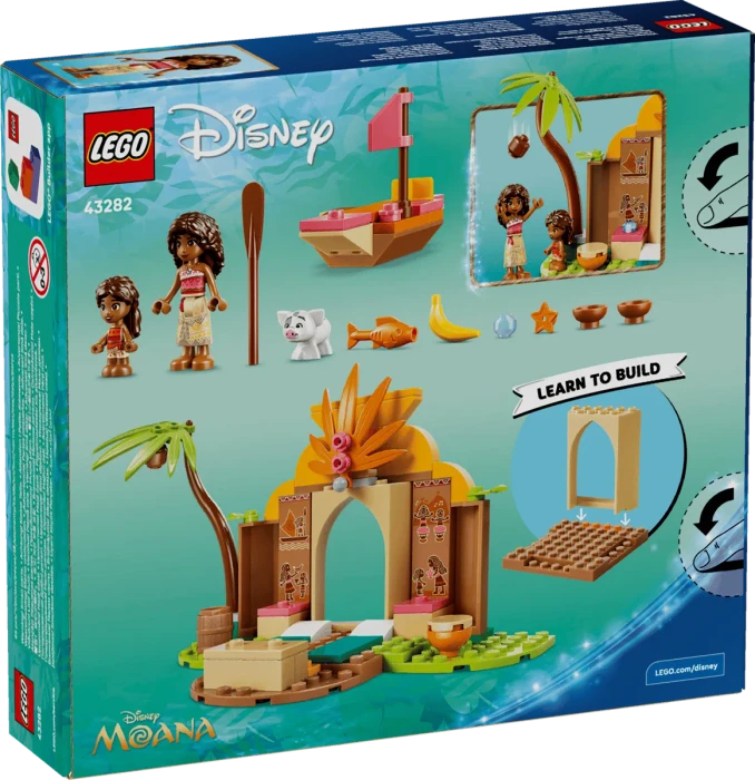 LEGO Disney - Vaianas Hütte und Boot