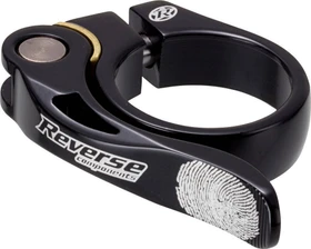 Reverse Long Life 31.8mm Sattelklemme schwarz