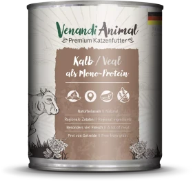 Venandi Animal Kalb als Monoprotein, 800g