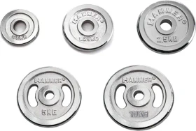 Hammer Chrom 30mm Hantelscheibe 0.5kg