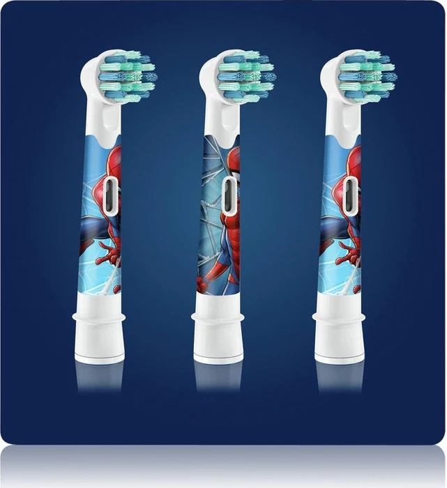 Oral-B Kids Mix Spiderman/Frozen Kinder-Ersatzbürste, 3 Stück