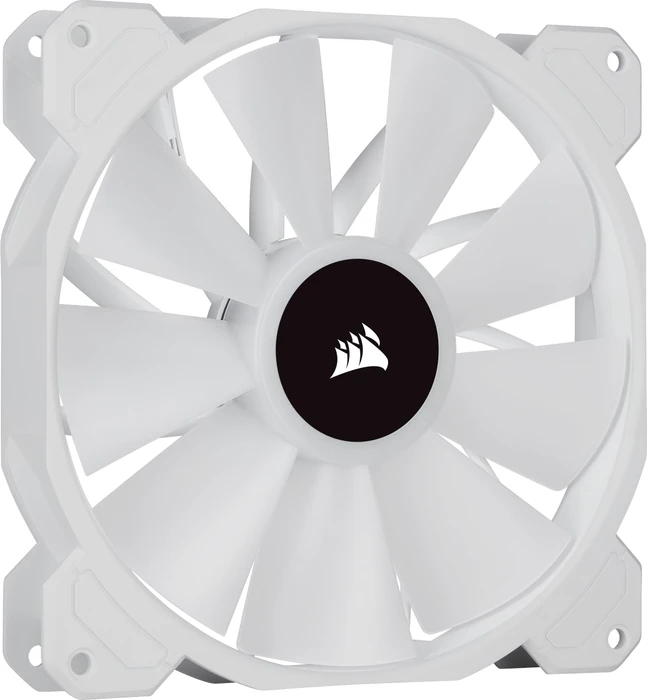Corsair SP Series iCUE SP140 RGB Elite Dual Fan Kit, weiß, LED-Steuerung, 140mm, 2er-Pack
