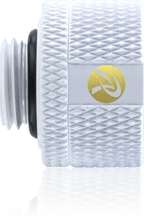 Raijintek Pelias D141806 Fitting G1/4" 14mm, weiß, 6er-Pack