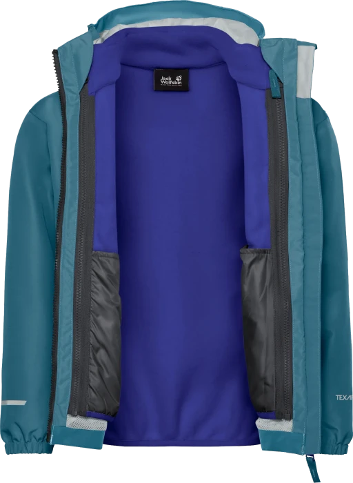 Jack Wolfskin Iceland 3in1 Funktionsjacke galapagos (Junior)
