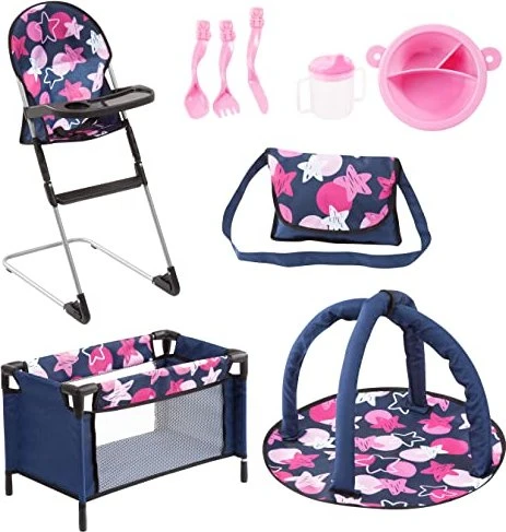 Bayer Design Reisebett Set 9in1