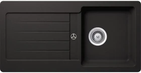 Schock Typos D-100S Unterbau Becken reversibel nero