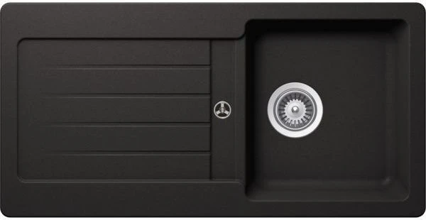 Schock Typos D-100S Unterbau Becken reversibel nero