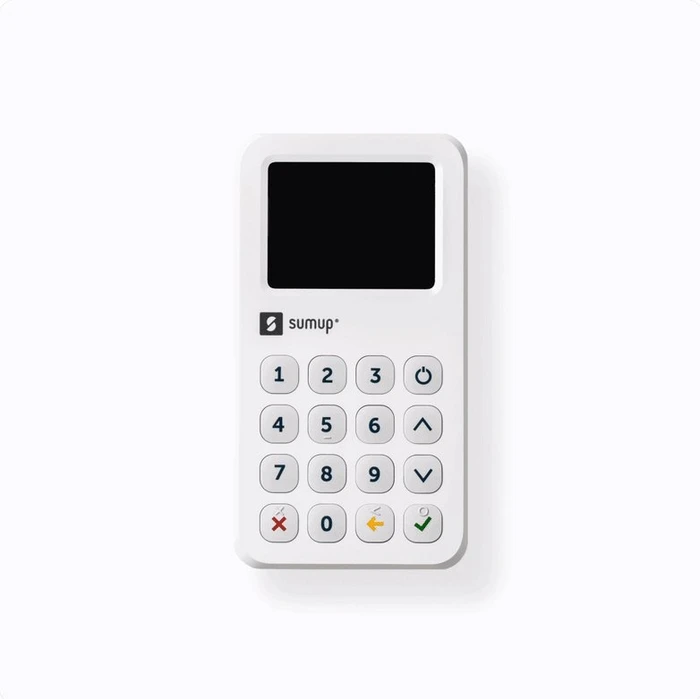 SumUp 3G+WIFI Bezahlterminal weiß, Payment Kit inkl. Bondrucker