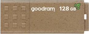 goodram UME3 ECO FRIENDLY 128GB braun, USB-A, USB 3.2 Gen 1×1