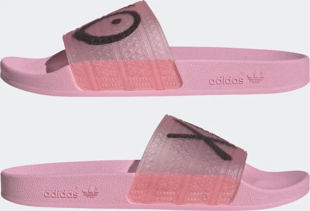 adidas X Andre Saraiva Adilette semi pink glow/core black