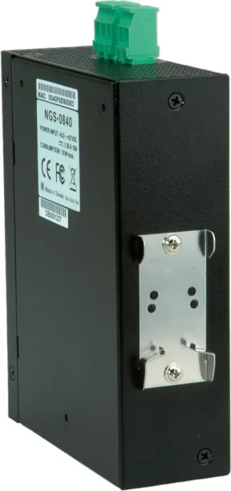 Roline Industrial Railmount Gigabit Switch, 8x RJ-45