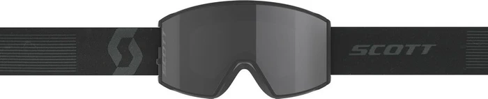 Scott React mineral black/solar black chrome