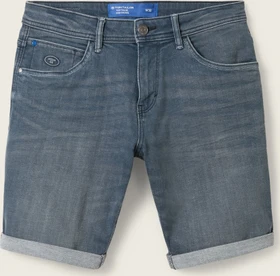 Tom Tailor Josh Jeansshorts Jeans dark stone blue grey denim (Herren)