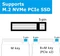 Akasa M.2 PCIe NVMe SSD to USB 3.2 Gen 2x2 Aluminium Enclosure, USB-C 3.2 Vorschaubild