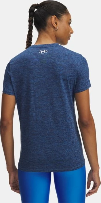 Under Armour Tech Twist Funktionsshirt kurzarm blue atlantis/white (Damen)
