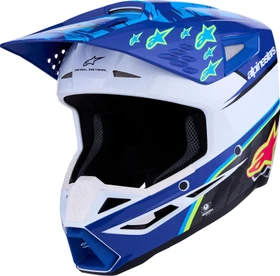 Alpinestars S-M3 Falcon blau/weiß/gelb
