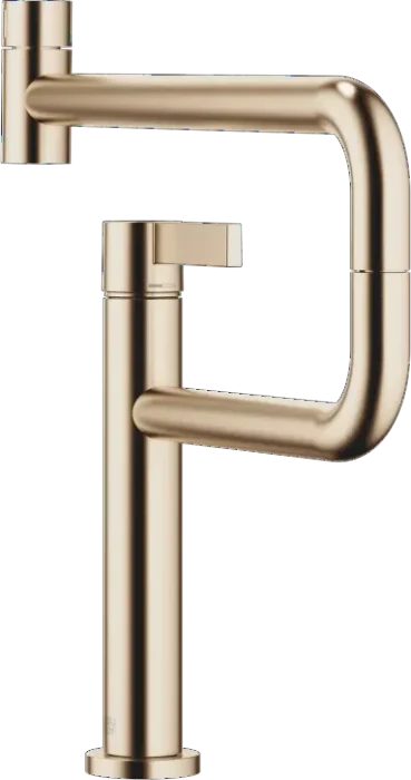 Dornbracht Tara Ultra Pivot Einhebelmischer champagne gebürstet