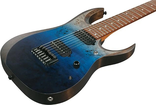 Ibanez RGD7521PB DSF Deep Seafloor Fade Flat
