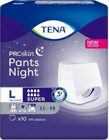 Tena ProSkin Pants Night Super Schutzhose Größe L, 40 Stück