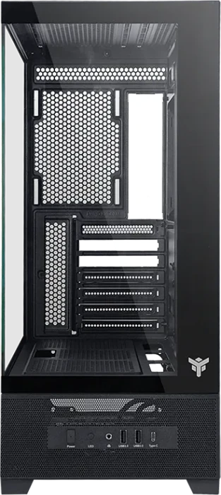 iTek Showbui 37B Black, Glasfenster