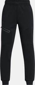 Under Armour Unstoppable Fleece Trainingshose lang schwarz (Junior)