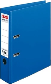 Herlitz maX.file protect plus Ordner 2-Ring, 80mm, A4, blau