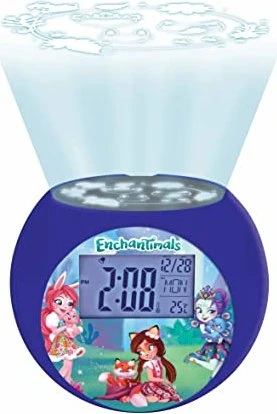 Lexibook Enchantimals Radio Projector Clock