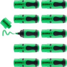 edding 7 Textmarker mini grün, 10er-Pack
