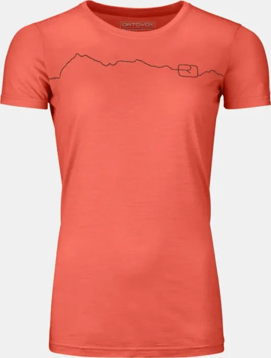 Ortovox 150 Cool Mountain Funktionsshirt kurzarm coral (Damen)