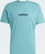adidas Essentials Linear Single Jersey T-Shirt kurzarm powder teal/black (Herren) Vorschaubild