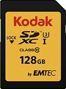 Kodak 650X R95/W90 128GB, UHS-I U3, Class 10