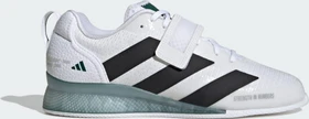 adidas Adipower 3 cloud white/core black/collegiate green