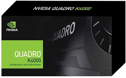 PNY Quadro K4000, 3GB GDDR5, DVI, 2x DP
