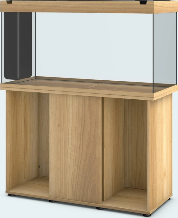 Juwel Rio 350 LED Aquarium-Set mit Unterschrank, helles Holz/helles Holz, 350l