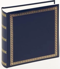 Walther Design Buch Fotoalbum Das schicke Dicke 25x26 blau