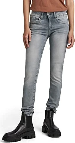 G-Star Lynn Skinny Jeans faded industrial grey (Damen)