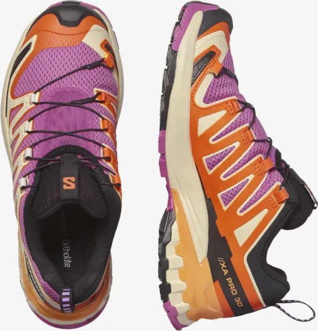 Salomon XA Pro 3D V9 rose violet/dragon fire/papaya (Damen)