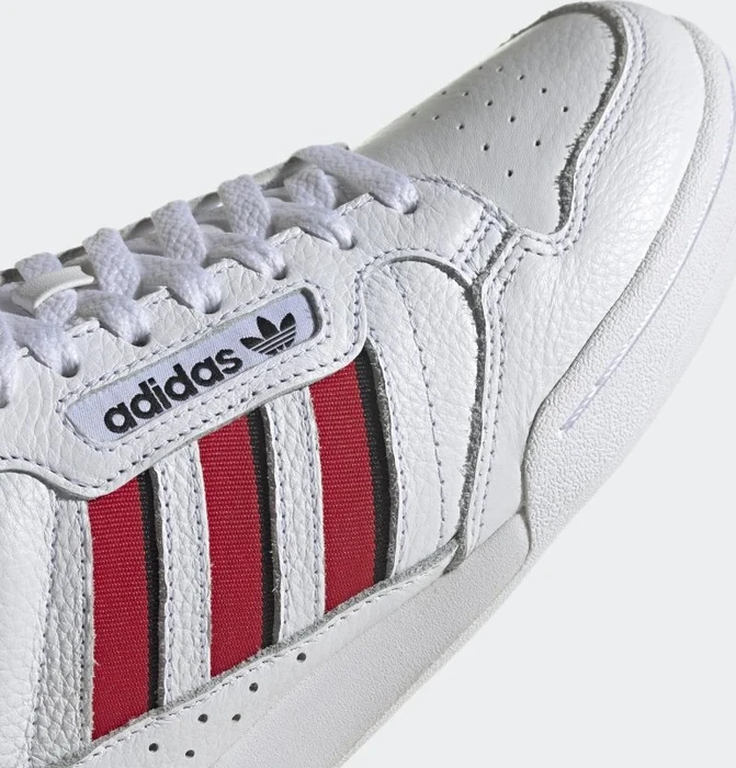 adidas Continental 80 Stripes cloud white/vivid red/core black