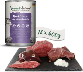 Venandi Animal Pferd als Monoprotein, 4.80kg (12x 400g)