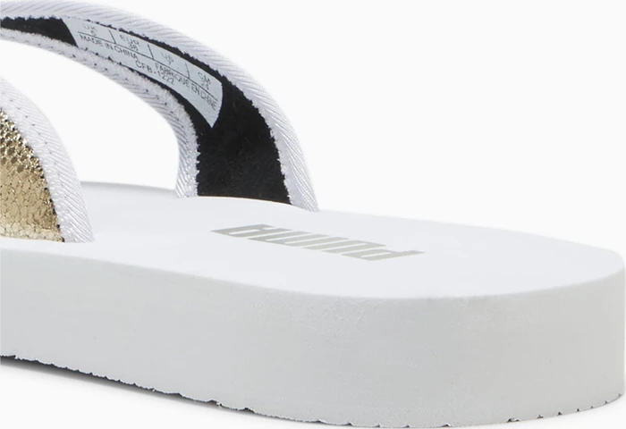 Puma Sandy Slides puma white/puma gold (Damen)