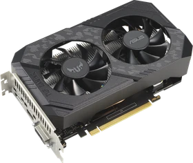 ASUS TUF Gaming GeForce GTX 1650 OC P V2, TUF-GTX1650-O4GD6-P-V2-GAMING, 4GB GDDR6, DVI, HDMI, DP