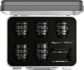 Thypoch Simera-C 21/28/35/50/75mm T1.5 FF Prime Cine 5 Lens Set für Sony E