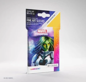 Gamegenic Marvel Champions Fine Art Sleeves Gamora, 50 Stück