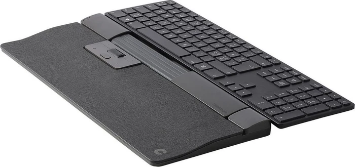 Contour Design SliderMouse Pro Wireless Regular Wrist, Stoff dunkelgrau, USB/Bluetooth