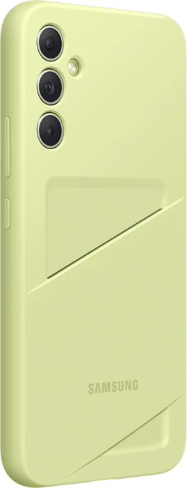 Samsung Card Slot Case für Galaxy A34 5G Lime