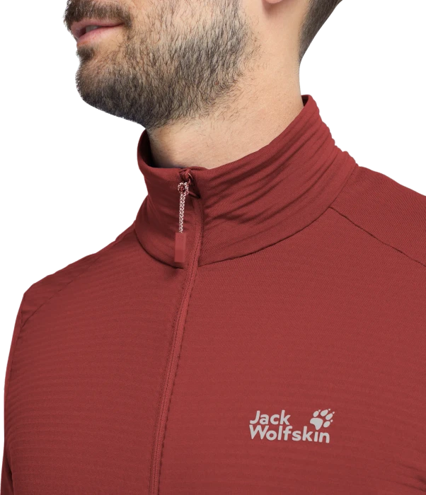 Jack Wolfskin Litestride Funktionsjacke merlot (Herren)