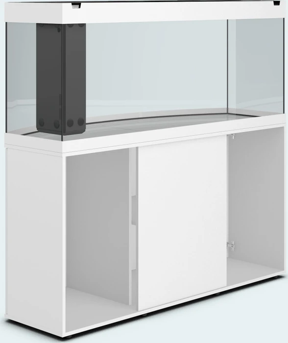Juwel Vision 450 LED Aquarium-Set mit Unterschrank, weiß/weiß, 450l