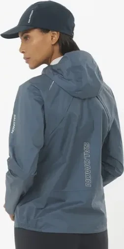 Salomon Bonatti Waterproof Funktionsjacke midnight navy (Damen)