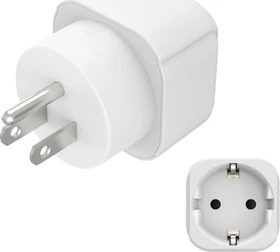 Hama Reiseadapter USA, Kanada, Karibik, Japan und Ostasien Typ B, 3-polig, weiß